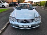 Used Mercedes SL500 2002 Silver Cabriolet