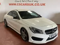 Used Mercedes CLA200 AMG 2016 White Coupe