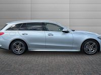 Usado Mercedes C220 AMG line 200 CV (147 kW) 2024 Plateado Familiar