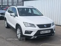 Käytetty Seat Ateca Ecomotive 115 HP (84 kW) 2017 Valkoinen Katumaasturi