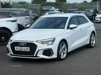 Used Audi A3 e-tron S-Line 2022 White Hatchback