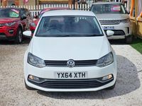 Used VW Polo SE 75 HP (55 kW) 2014 White Hatchback