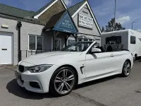 Used BMW 420 Cabriolet M Sport 2014 White Cabriolet
