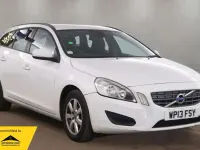 Used Volvo V60 115 HP (84 kW) 2013 White Estate