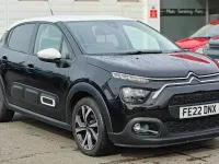Used Citroën C3 PureTech 83 HP (61 kW) 2022 Black Hatchback