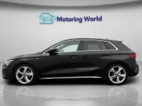 Begagnad Audi A3 Sportback S-Line 110 HK (80 kW) 2022 Svart Halvkombi