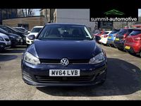 Used VW Golf VII Match 105 HP (77 kW) 2014 Blue Hatchback