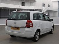 Used Vauxhall Zafira 115 HP (84 kW) 2013 White MPV