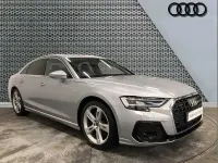 Used Audi A8L S-Line 286 HP (210 kW) 2022 Silver Sedan