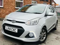 Używany Hyundai i10 Premium 87 KM (63 kW) 2014 Srebrny Hatchback