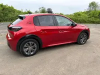 Used Peugeot e-208 Allure 100 kW (136 HP) 2020 Red Hatchback