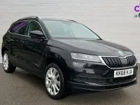 Used Skoda Karoq SE L 150 HP (110 kW) 2019 Black SUV