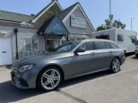 Used Mercedes E220 AMG line 191 HP (140 kW) 2017 Grey Estate