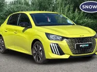 Used Peugeot 208 Allure 101 HP (74 kW) 2024 Yellow Hatchback