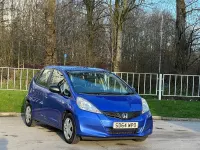 Used Honda Jazz S 90 HP (66 kW) 2014 Blue Hatchback
