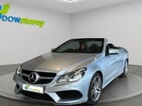 Used Mercedes E220 AMG line 177 HP (130 kW) 2015 Silver Cabriolet