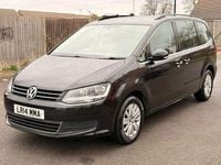 Used VW Sharan SE 177 HP (130 kW) 2014 Black MPV