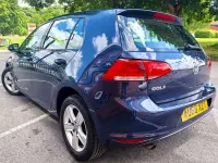 Used VW Golf VII Edition 110 HP (80 kW) 2016 Blue Hatchback