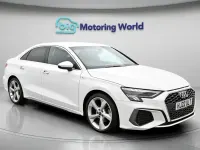 Used Audi A3 S-Line 110 HP (80 kW) 2022 White Sedan