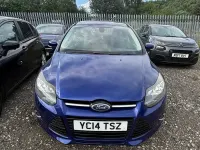 Used Ford Focus Titanium 115 HP (84 kW) 2014 Blue Hatchback