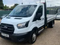 Usado Ford Transit 130 CV (95 kW) 2020 Blanco Descapotable
