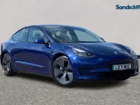 Used Tesla Model 3 RWD 239 kW (325 HP) 2021 Blue Sedan