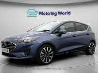 Used Ford Fiesta Titanium X 123 HP (90 kW) 2023 Blue Hatchback