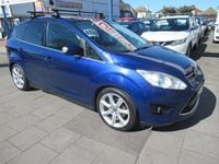 Begagnad Ford C-MAX Titanium X 2014 Blå Minibuss