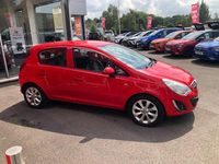 Used Vauxhall Corsa Active 85 HP (62 kW) 2012 Red Hatchback