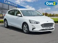 Used Ford Focus Zetec 2019 White Hatchback