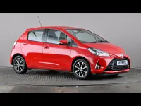 Used Toyota Yaris Hybrid 101 HP (74 kW) 2019 Red Hatchback