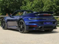 Used Porsche 911 Turbo S Cabriolet 2021 Blue Cabriolet