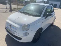 Used Fiat 500 Pop 69 HP (50 kW) 2009 White Cabriolet