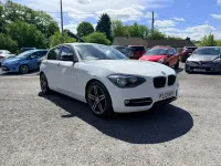 Used BMW 116 Sport Line 2013 White Hatchback