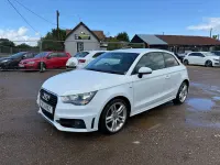Used Audi A1 S-Line 122 HP (89 kW) 2013 White Hatchback
