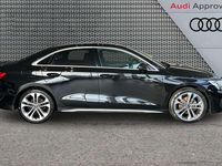Used Audi A3 S-Line 147 HP (108 kW) 2024 Black Sedan