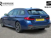 Used BMW 520 M Sport 187 HP (137 kW) 2021 Blue Sedan