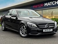 Used Mercedes C200 2019 Black Sedan