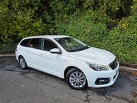 Begagnad Peugeot 308 SW Allure 2020 Vit Kombi