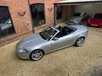 Used Jaguar XKR Supercharged 420 HP (308 kW) 2007 Silver Cabriolet