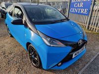 Used Toyota Aygo X-cite 69 HP (50 kW) 2016 Blue Hatchback
