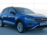 Used VW T-Roc Style 115 HP (84 kW) 2023 Blue SUV