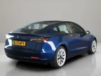 Used Tesla Model 3 Standard Range 366 kW (498 HP) 2021 Blue Sedan