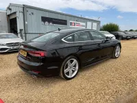 Used Audi A5 Sportback S-Line 150 HP (110 kW) 2020 Black Hatchback