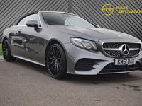 Used Mercedes E350 AMG Line Premium Plus 258 HP (189 kW) 2018 Grey Cabriolet