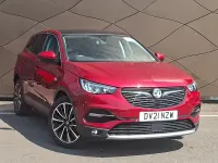 Used Vauxhall Grandland X Elite 130 HP (95 kW) 2021 Red SUV