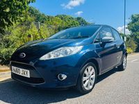 Used Ford Fiesta Zetec 70 HP (51 kW) 2010 Blue Hatchback