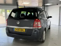 Used Vauxhall Zafira Design Edition 120 HP (88 kW) 2009 Blue MPV