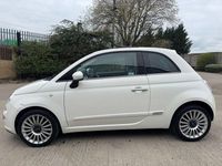 Used Fiat 500 Lounge 69 HP (50 kW) 2010 White Hatchback