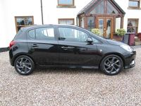 Used Vauxhall Corsa SRi 2017 Black Hatchback